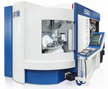 格劳博grob卧式五轴加工中心ga350